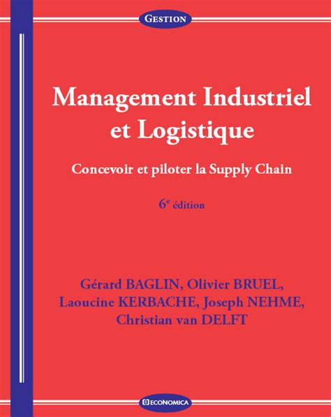 Management Industriel et Logistique